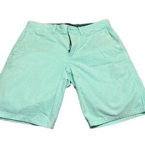 Banana Republic Aiden Shorts Men's Size 33 Cotton Green Very gently used conditi